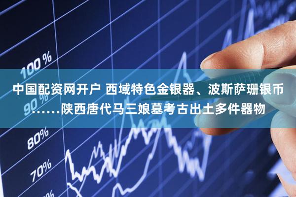 中国配资网开户 西域特色金银器、波斯萨珊银币……陕西唐代马三娘墓考古出土多件器物